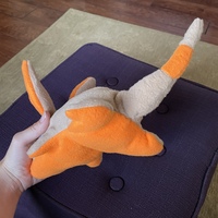Bilby Plush: Brown & Orange Glam - Thumbnail 5