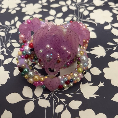 Abdl/ddlg purple glow in the dark full deco dragon adult pacifier