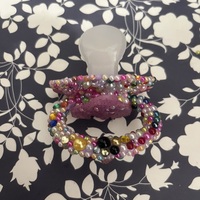 Abdl/Ddlg Purple glow in the dark full deco dragon adult pacifier - Thumbnail 1