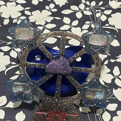 Abdl/ddlg blue glow in the dark ferris wheel adult pacifier