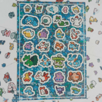 Mini Pokémon Sticker Sheets - Thumbnail 3