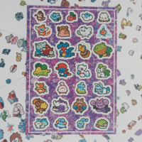 Mini Pokémon Sticker Sheets - Thumbnail 4