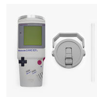*Grey Handheld Game System Tumbler  | Flip Straw Tumbler - 30oz  | Free Ship" - Thumbnail 5