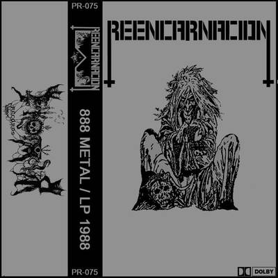 Reencarnación "888 metal / acompáñame a la tumba" double tape