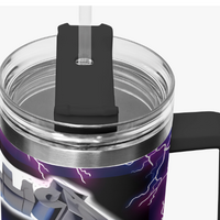 *Heavy METAL BAND | Ride Lightning | 40oz Tumbler Handle | Free Ship* - Thumbnail 2