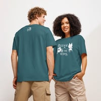 Release the Reins White Logo Organic Cotton Tshirt - Thumbnail 2