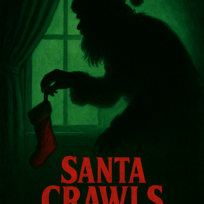 Santa crawls
