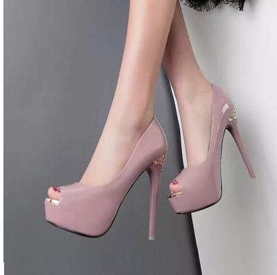 New style stiletto waterproof platform women's shoes professional high heels 3 colors