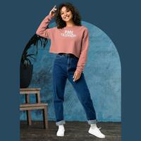 PME Fashion basic white letters Crop Sweatshirt - Thumbnail 2