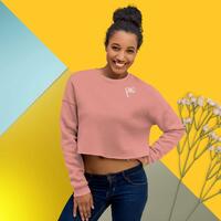 PME Fashion white flag Crop Sweatshirt - Thumbnail 1