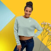 PME Fashion white flag Crop Sweatshirt - Thumbnail 2