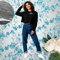 PME Fashion white arch Crop Sweatshirt - Thumbnail 1