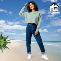 PME Fashion gold arch Crop Sweatshirt - Thumbnail 1