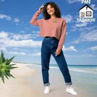 PME Fashion gold arch Crop Sweatshirt - Thumbnail 2