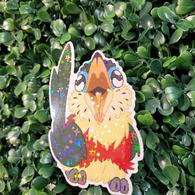 Full frontal toucan sparkle