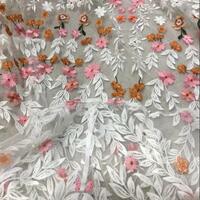 Floral Wedding Dress, Appliques Tulle Wedding Dress Bridal Gown - Thumbnail 1