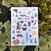 Alpine Creatures Sticker Sheet - Thumbnail 6