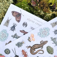 Alpine Creatures Sticker Sheet - Thumbnail 3