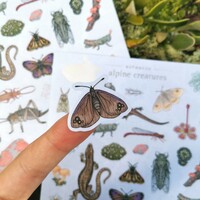 Alpine Creatures Sticker Sheet - Thumbnail 5