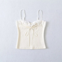 Lace trim camisole - Thumbnail 7