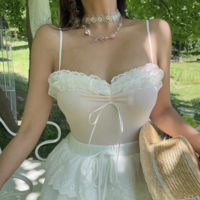 Lace trim camisole - Thumbnail 3
