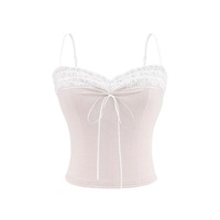 Lace trim camisole - Thumbnail 1