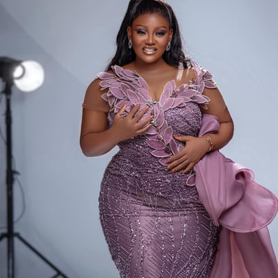 Dark purple prom dresses for special occasions illusion evening formal gowns beaded lace birthday party dress second reception