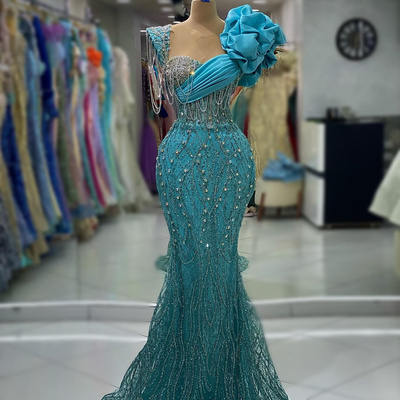 Prom dresses for special occasions promdress sheer neck beaded lace beading tassel rhinestone birthday party dress second