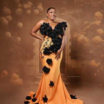 Orange prom dresses for special occasions flora one shoulder promdress evening dresses elegant beaded pearls birthday dress vestido