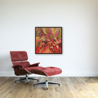 Radiant Burst Abstract Art Print - Thumbnail 1