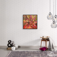 Radiant Burst Abstract Art Print - Thumbnail 2