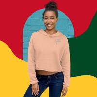 PME Fashion grey flag Crop Hoodie - Thumbnail 2