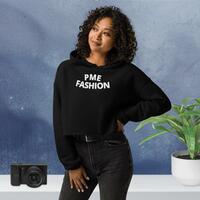 PME Fashion large white arch Crop Hoodie - Thumbnail 1