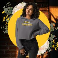 PME Fashion large gold arch Crop Hoodie - Thumbnail 3