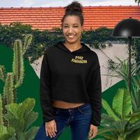 PME Fashion gold arch Crop Hoodie - Thumbnail 1