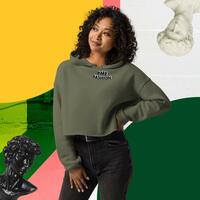 PME Fashion black arch Crop Hoodie - Thumbnail 2