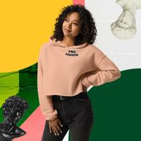 PME Fashion black arch Crop Hoodie - Thumbnail 3