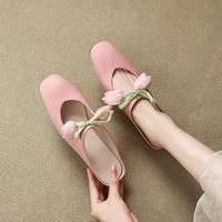 Chic Tulip Mules Sandals - Thumbnail 2