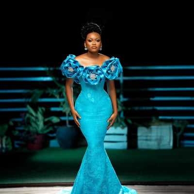 Prom dresses for black women promdress off shoulder fulllace hand made flowers rhinestones decorated mermaid birthday dress reception