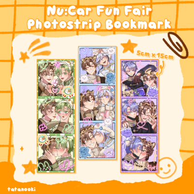Nu : carnival sleepless fun fair photostrip bookmark
