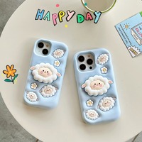 Cute Sheep iPhone Case *(iPhone 12 - iPhone 16 ) - Thumbnail 1
