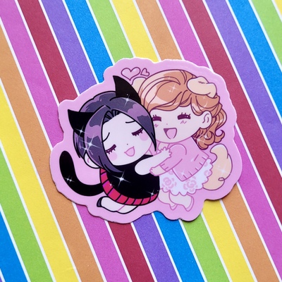 3 x 3 707 GLOSSY Sticker