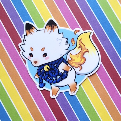 3 x 3 fanime mascot matte stickers