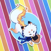 3 x 3 Fanime Mascot MATTE Stickers - Thumbnail 2