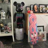 🐰 Art Skateboard by Celipe Perroloco "Tangled" - Thumbnail 3