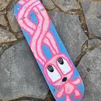 🐰 Art Skateboard by Celipe Perroloco "Tangled" - Thumbnail 2
