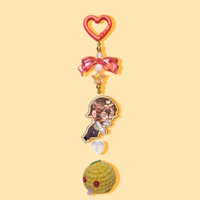 Nu : Carnival Long Beaded Plushie Keychain - Thumbnail 2