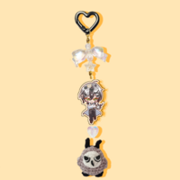 Nu : Carnival Long Beaded Plushie Keychain - Thumbnail 8