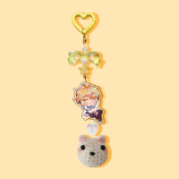 Nu : Carnival Long Beaded Plushie Keychain - Thumbnail 5