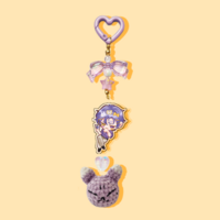 Nu : Carnival Long Beaded Plushie Keychain - Thumbnail 6